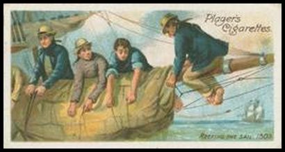 Reefing the Sail, 1805
